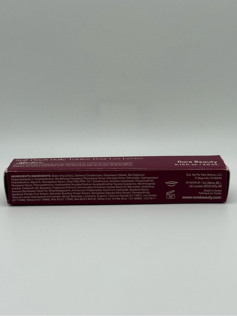 Rare Beauty Soft Pinch Tinted Lip Oil - Berry Plum “Affection” - Picture 6 of 6